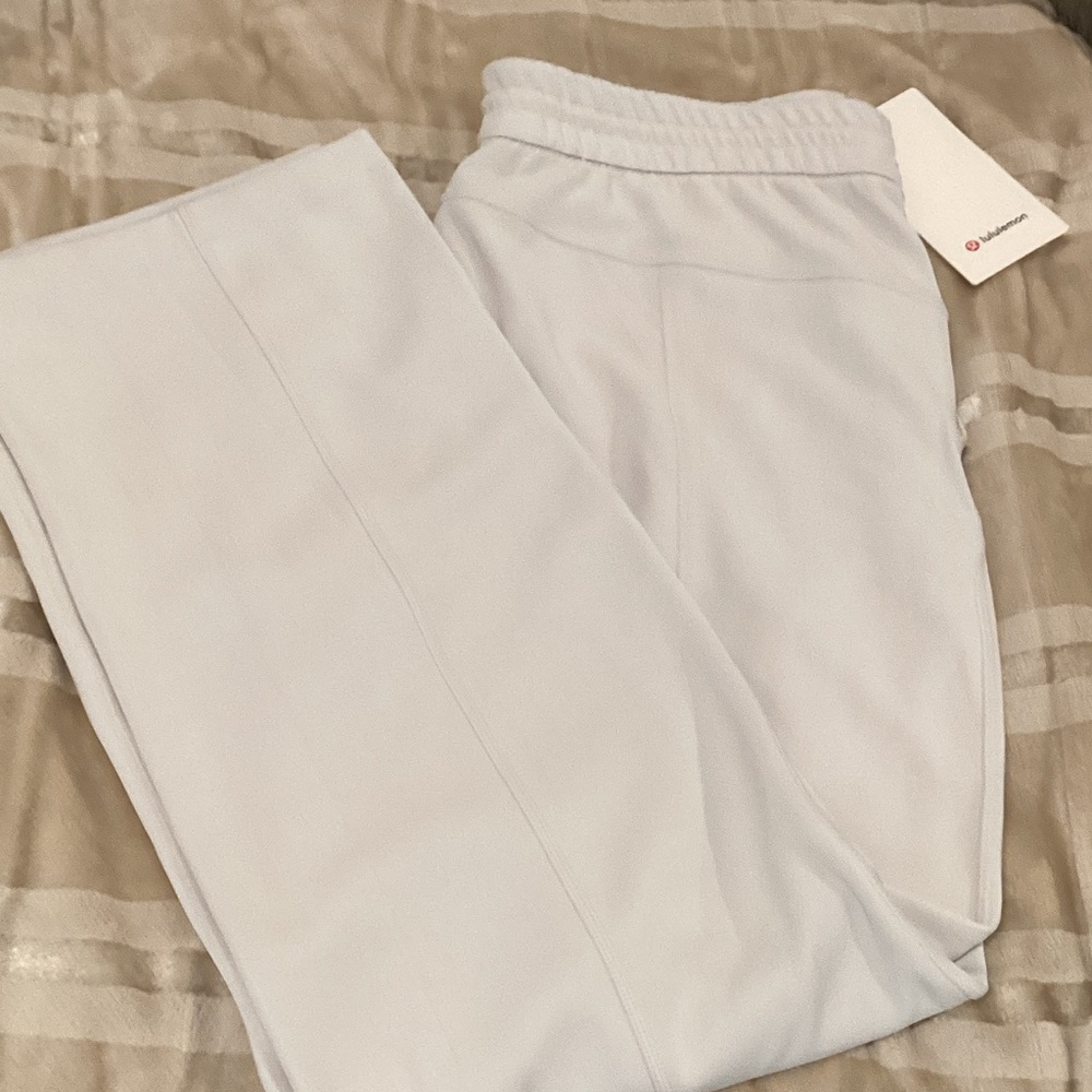 lululemon athletica Light Gray Straight Leg Pants